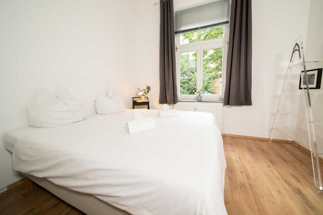 White 60 Qm Apartment - Zentral - Balkon - Messe Düsseldorf Kültér fotó